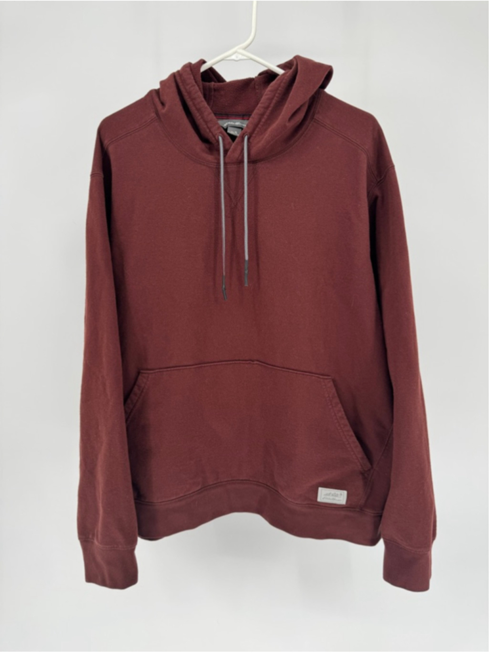 Eddie Bauer Everyday Fleece lined Red XLarge Pullover Hoodie item #2861